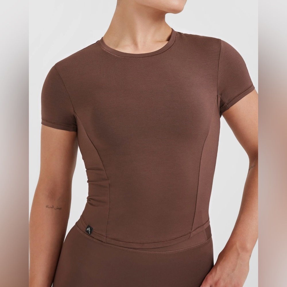 Oner Active Chestnut Mellow Soft Mid Short Sleeve Tee